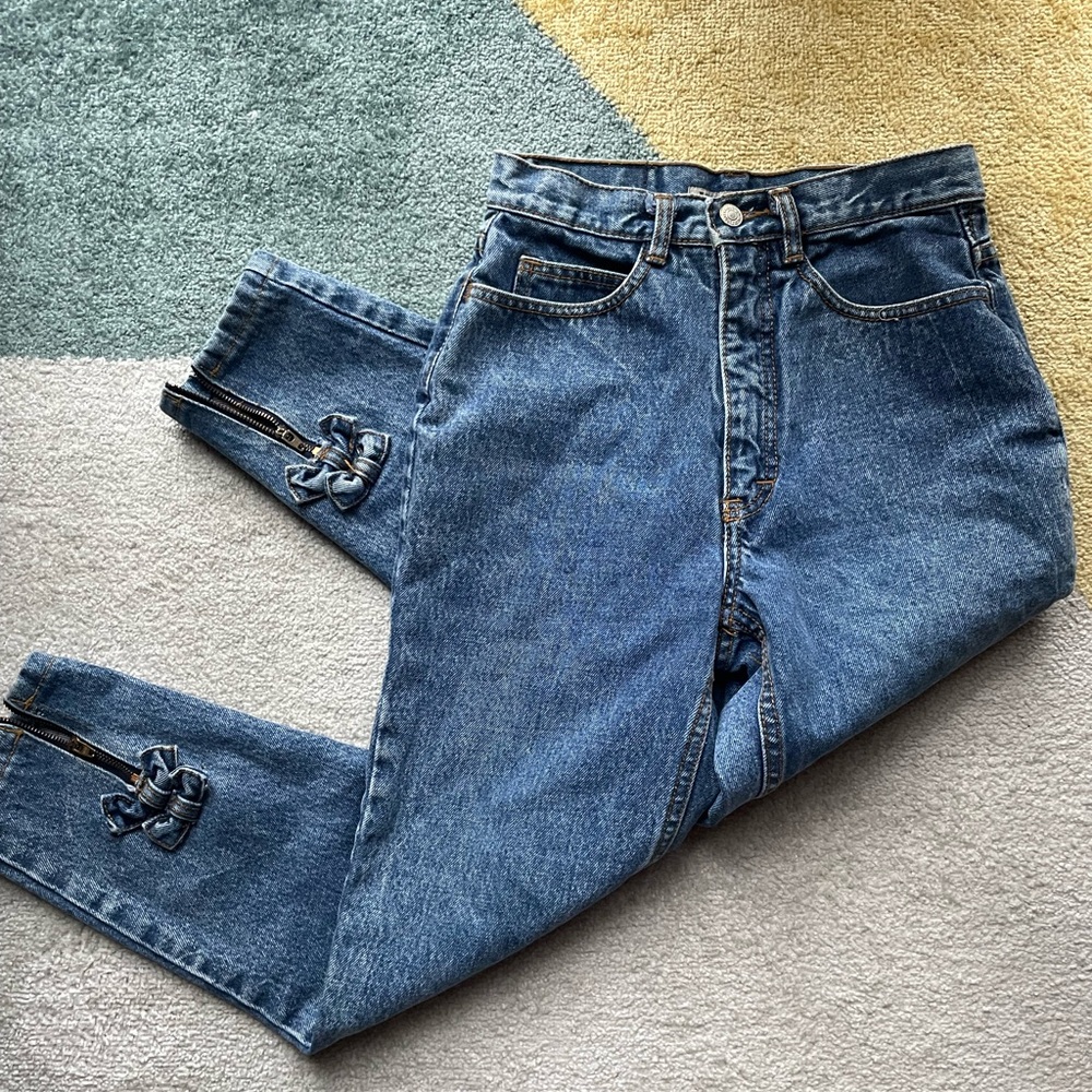 Jordache VINTAGE 90s bow detail size 7/8